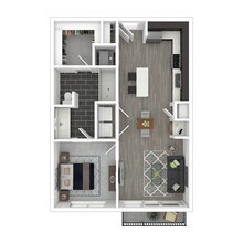 1 Bedroom/Stand Up Shower (Income Guidelines Apply 1238 floor plan